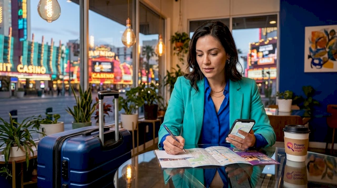 Traveler planning stay in off-Strip Las Vegas hotel